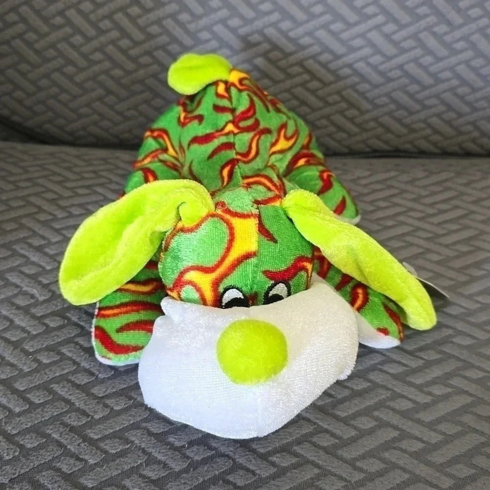 GOFFA Puppy Red Yellow Green Plushie